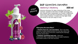 Crazy Hair Deep Cleansing Shampoo Raspberry & Blueberry